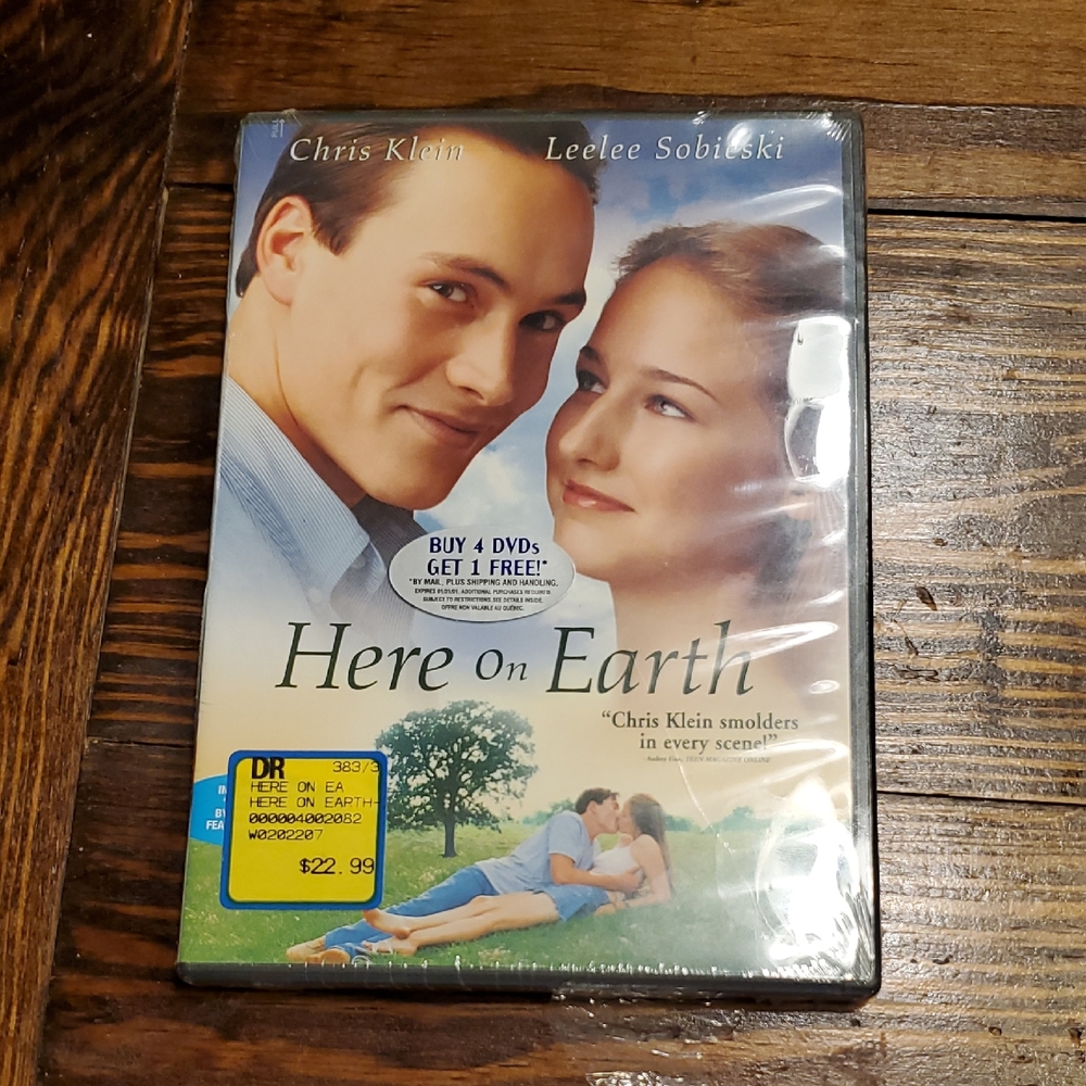 SOLD 🟩 Here On Earth DVD